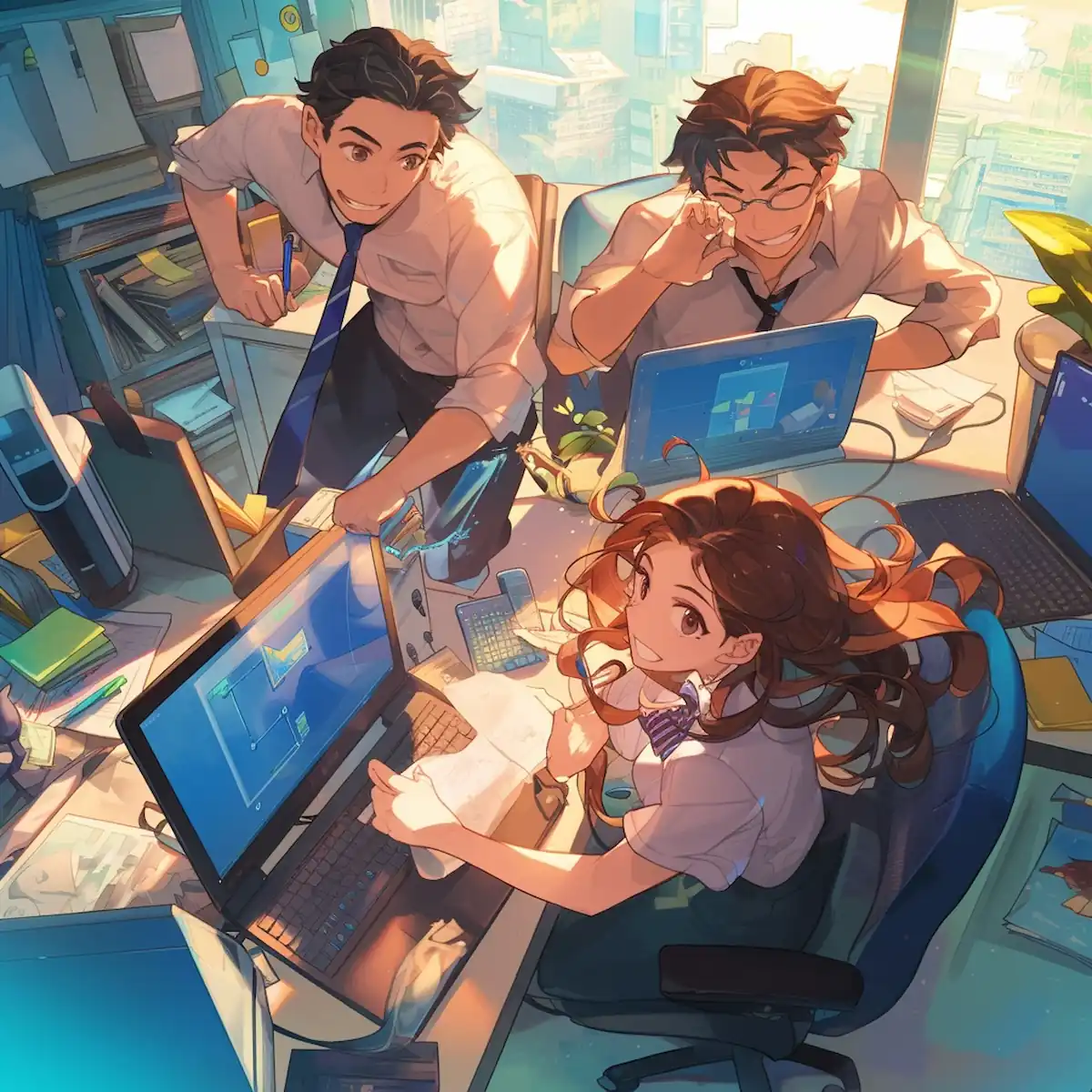 Tutorial on using AliExpress promo codes in manga style