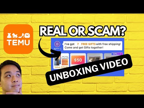 Is Temu&#039;s FREE Gifts (Invite Your Friends) a Scam?? Unboxing of $100 + Of Gifts