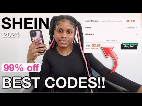 The BEST SHEIN COUPON CODE 2024 | new, updated, active SHEIN discount code
