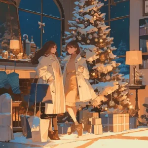 Cozy indoor scene of Shein's winter sale